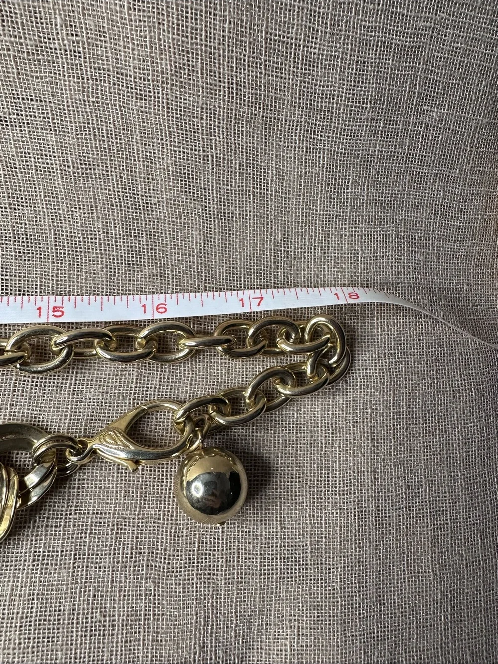 Vintage Gold Figaro Chain Belt – Multi-Layered Statement Waist Belt